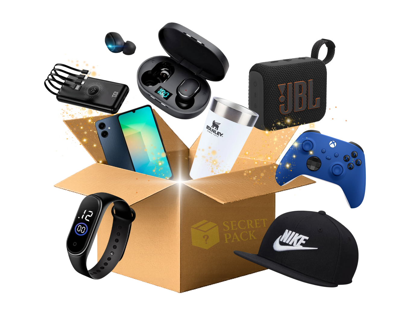 Caixa Secret Pack 1kg