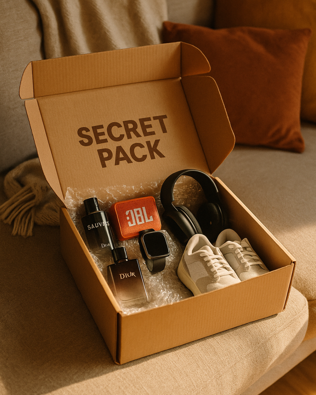 Imagem do prêmio encontrado por Lucas – Secret Pack